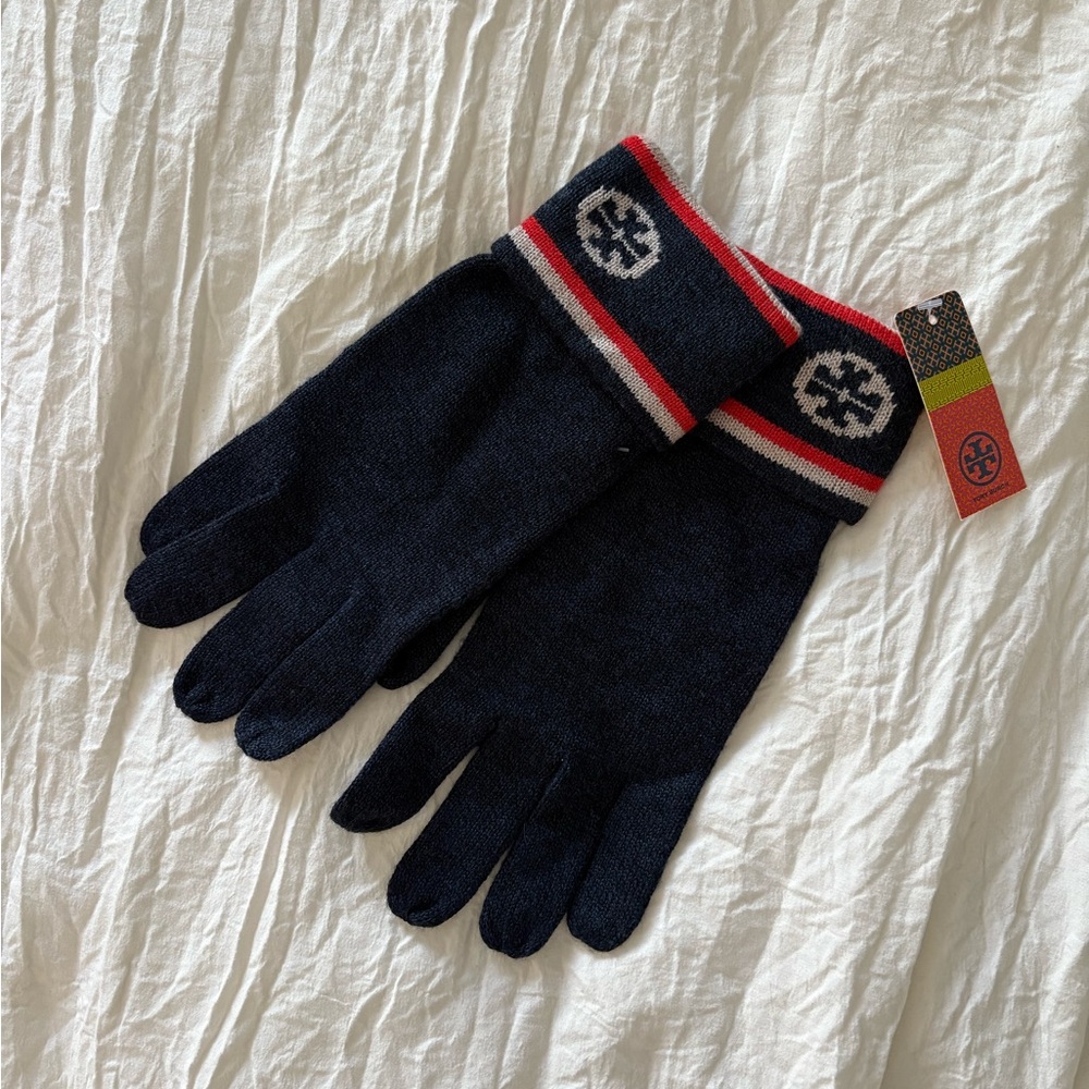 Tory Burch Merino Wool Gloves